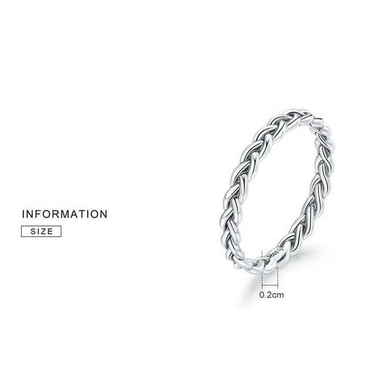 Braided Ring | GirlyDonna