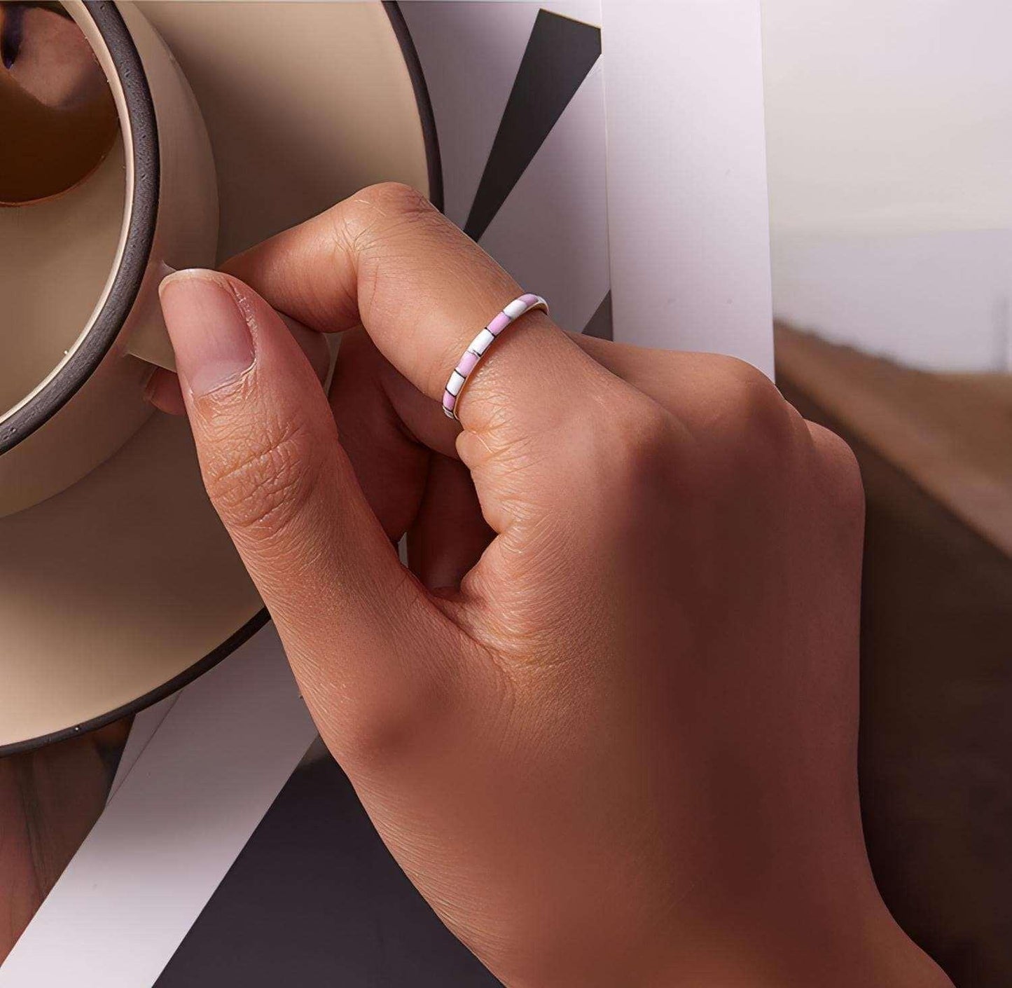 Contrast Ring | GirlyDonna