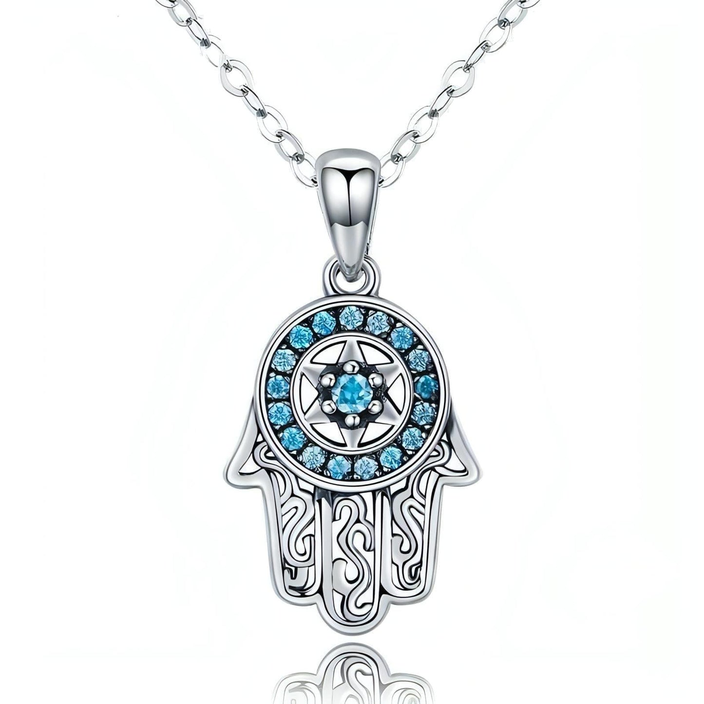Hamsa Necklace | GirlyDonna
