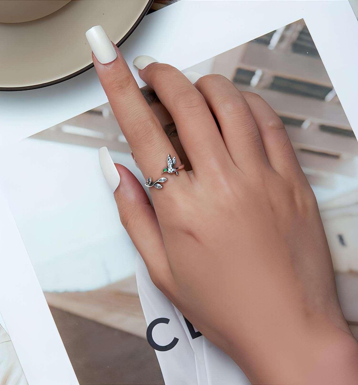 Hummingbird Ring | GirlyDonna