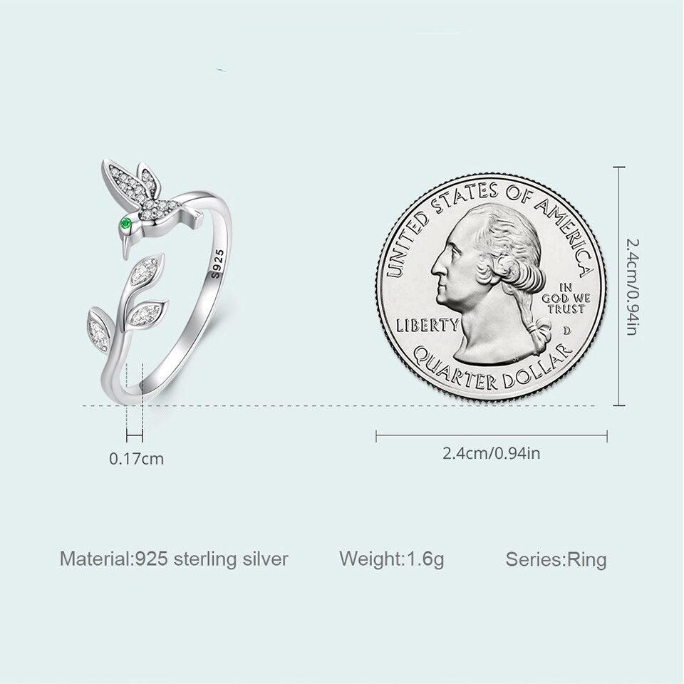 Hummingbird Ring | GirlyDonna