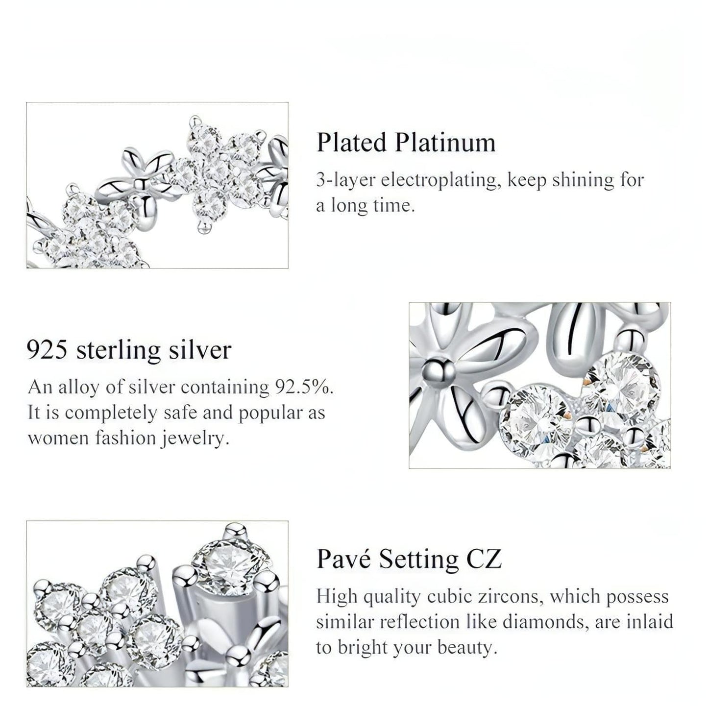 Snowflake Earring | GirlyDonna